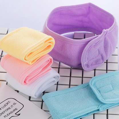 Beauty Head-Cloth Adjustable Facial Band.