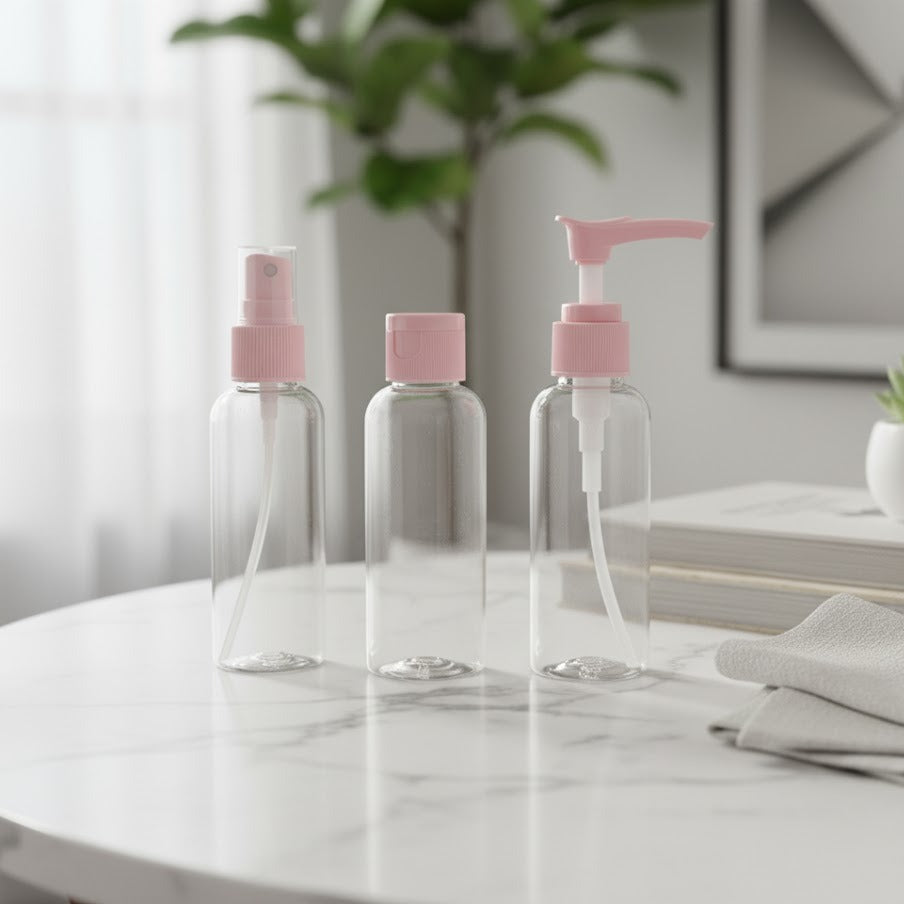 3PCs Travel Refillable Bottle