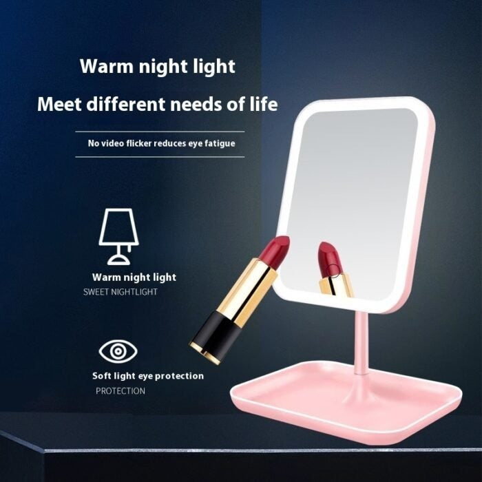 Portable Smart LED Makeup Mirror