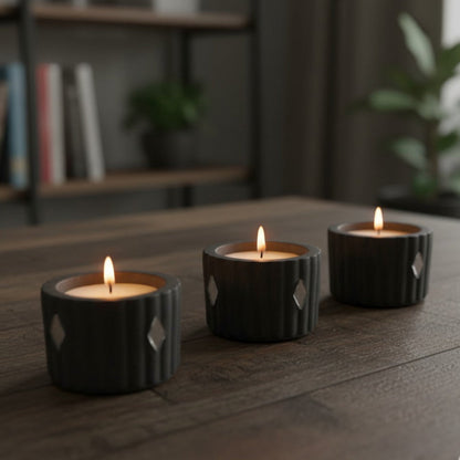 Mini Round Shape Scented Candle