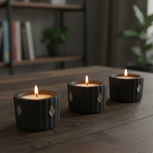 Mini Round Shape Scented Candle