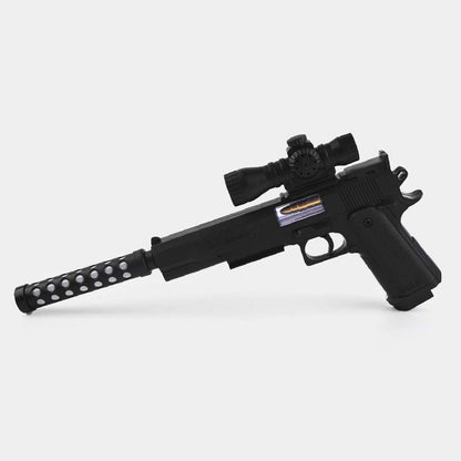 Electric Musical Mute Gun Toy