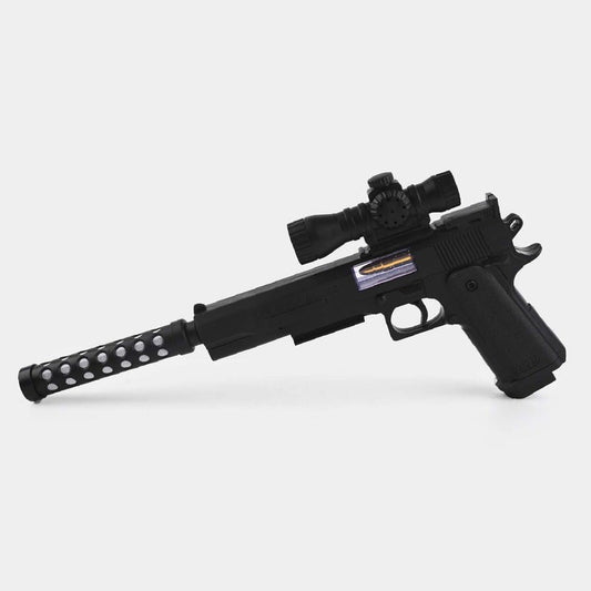 Electric Musical Mute Gun Toy