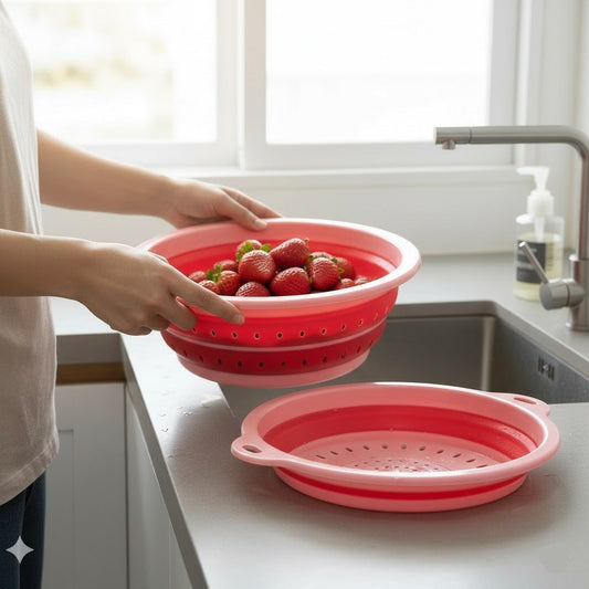 Silicon Foldable Fruits & Vegetables Basket