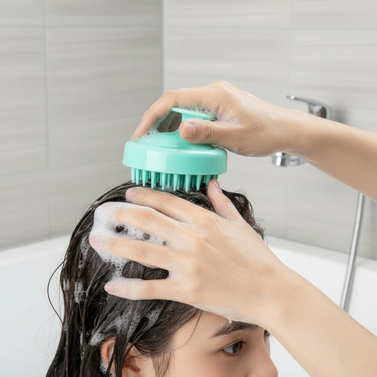 Silicon Shampoo Bath Brush