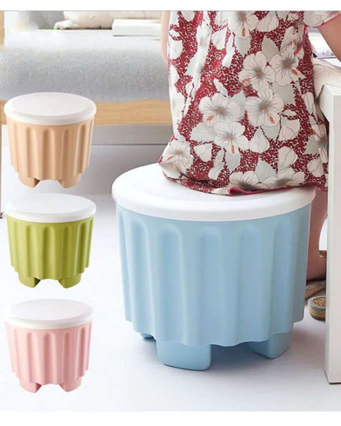 Multi-function storage Stool Chair Box