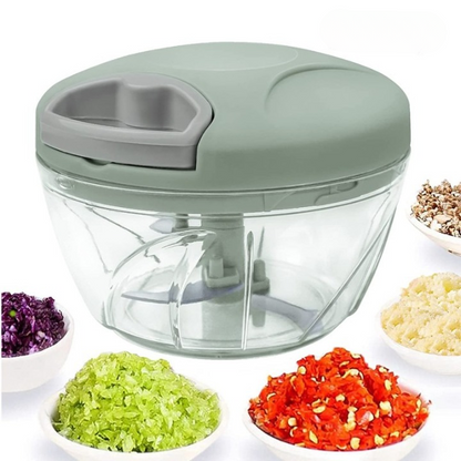 3 Blade Manual Vegetable Speedy Chopper (High Quality)