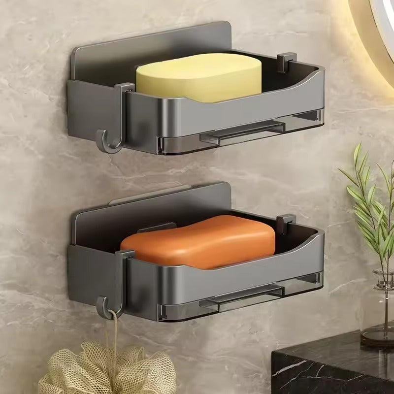 Wall Mounted Double Drainage Soap Dish