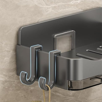 Wall Mounted Double Drainage Soap Dish