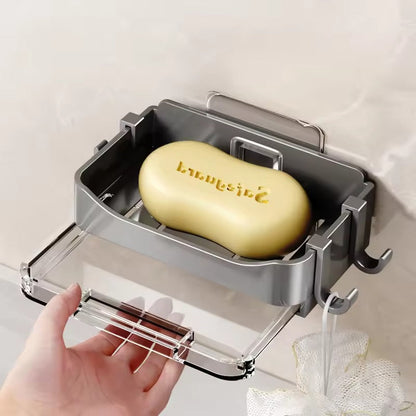 Wall Mounted Double Drainage Soap Dish