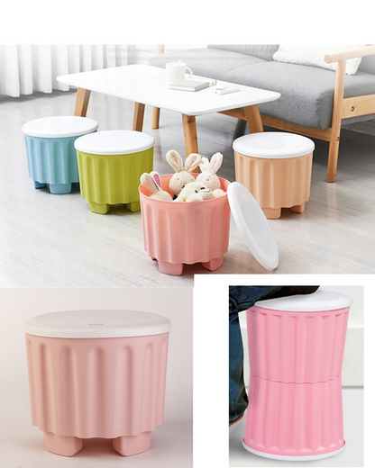 Multi-function storage Stool Chair Box