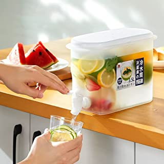 Water Container White Household Durable Large Capacity Reusable Water Cooler