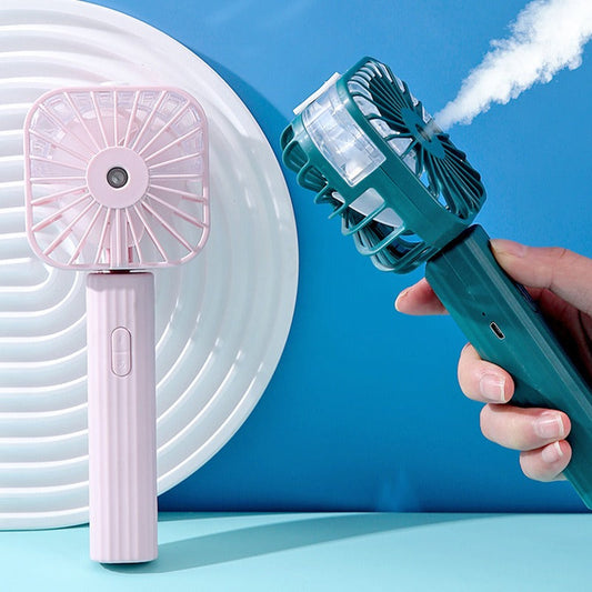 USB Rechargeable Handheld Spray Fan