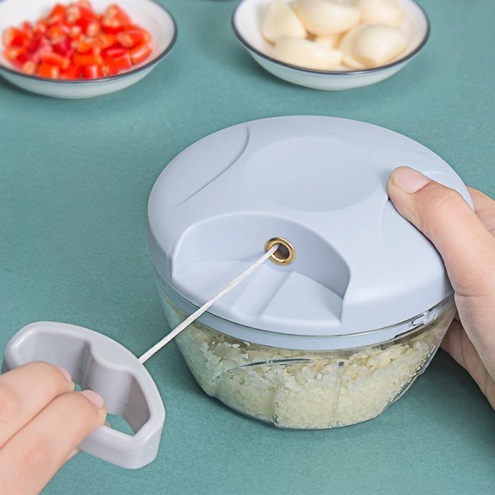 3 Blade Manual Vegetable Speedy Chopper (High Quality)