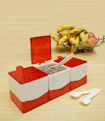 4 Grid Chilleez Spice Case Seasoning Box